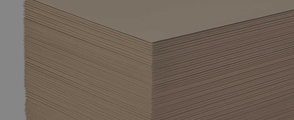 Pallet of paperboard slipsheets